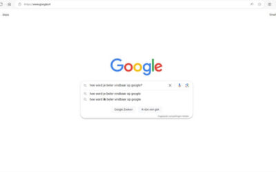 Hoe word je beter vindbaar in Google?