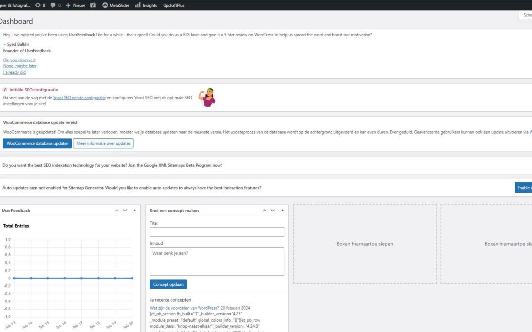 Wat zijn de voordelen van WordPress?