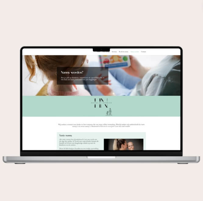 houseofnannies website in 1 week